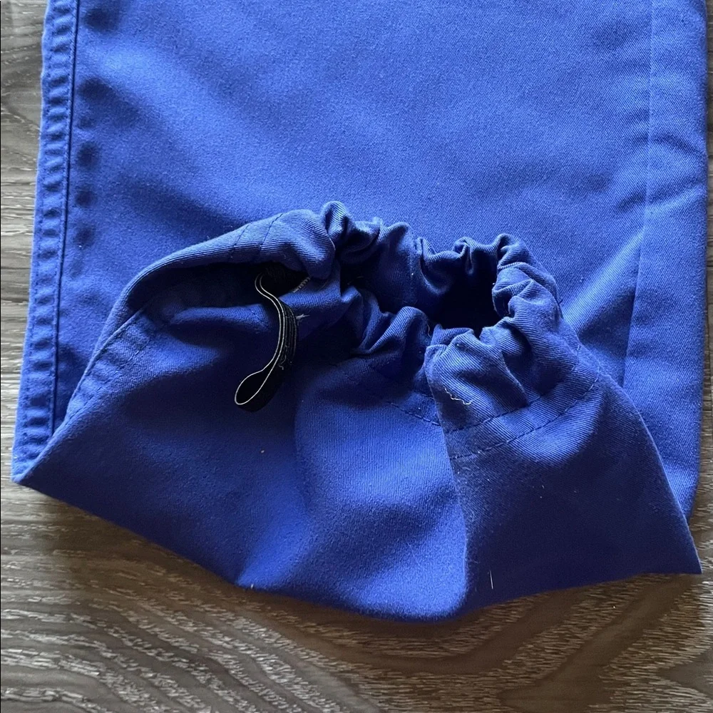 FIGS Style PM 5900Scrub Pants Royal Blue Jogger. Size Large.